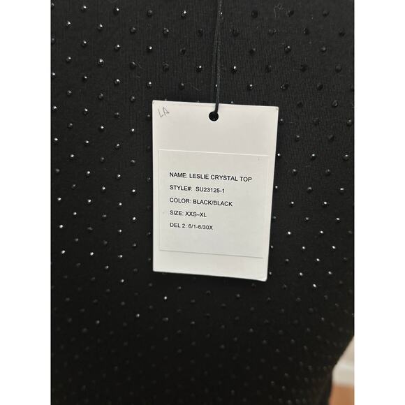 NEW NWT Generation Love Leslie Crystal Top size Small - Picture 4 of 5